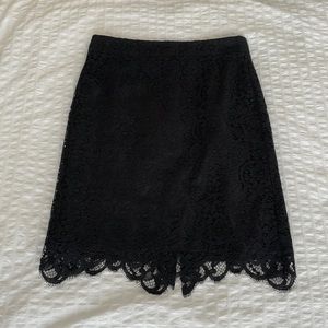 J Crew Lace Skirt